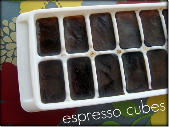 espresso cubes