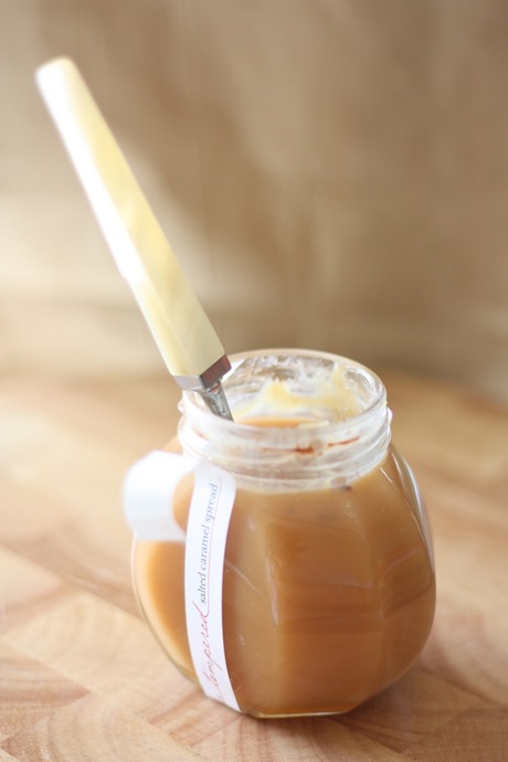 Tempered Salted Caramel Spread