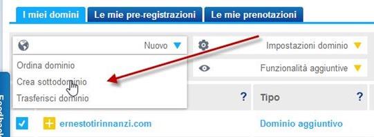 nuovo-sottodominio
