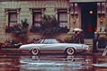 The 1973 Regal featured unique rear opera windows. The 1973 Regal featured unique rear opera windows.