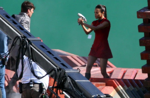 Star Trek 2 set Cumberbatch 02