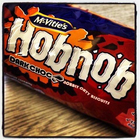 #122 - Dark Chocolate Hobnobs