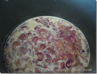 cooking grape jam