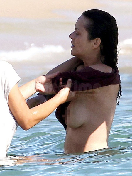 Marion Cotillard durvulós Rust and Bone forgatási fotói 06