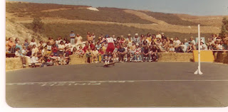 Bruce doing a circular nose wheelie at the Y.M.C.A. Contest
