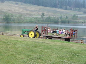 Great Time on the Hay Ride