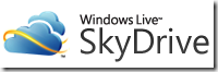 windows live skydrive logo