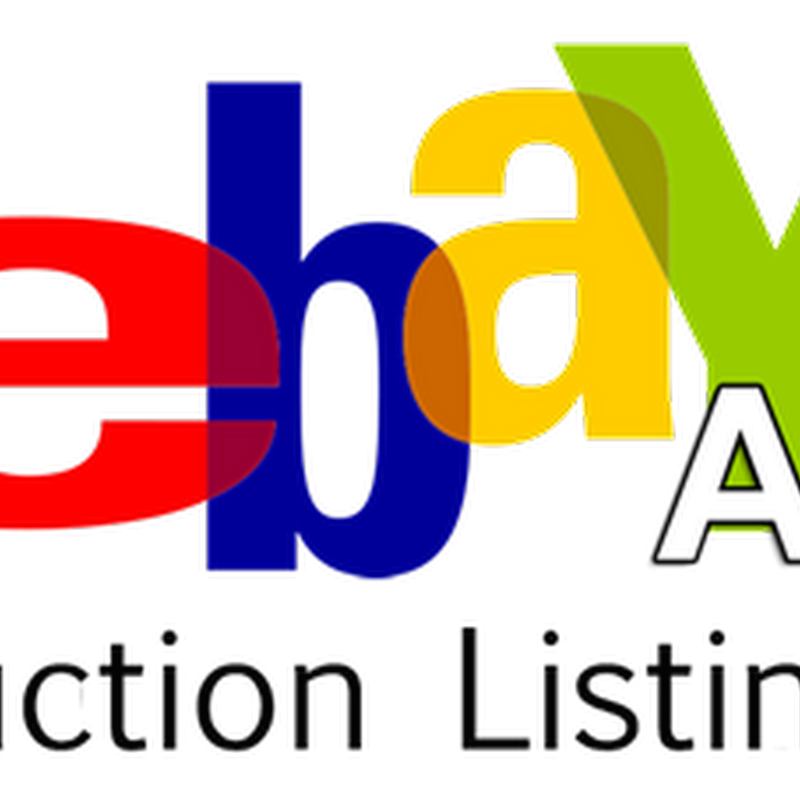 Artist Guide to Setting Up an Ebay Auction Listing
