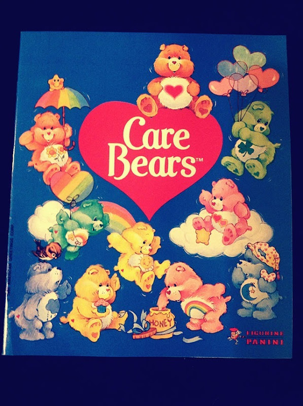 Care Bears Sticker Book Front Side