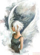Mysterious Angel Lady