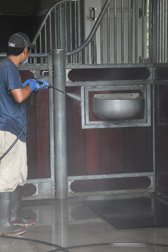 He was sure to get every nook and cranny.