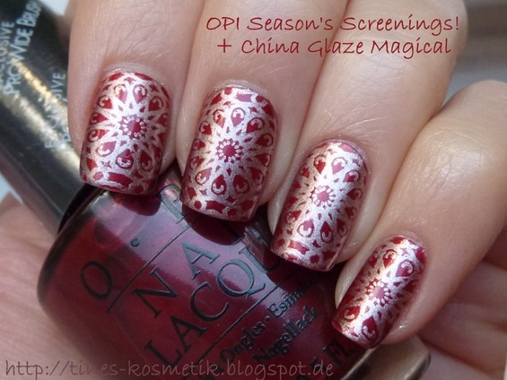 OPI Season's Screenings Stamping 4