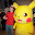 In this photo provided by Nintendo of America, David W., 24, from Chapel Hill, North Carolina, interacts with Pikachu at a Pokémon photo booth at Nintendo World in New York on March 5, 2011, to mark the U.S. launch of the Pokémon Black Version and Pokémon White Version video games for the Nintendo DS family of systems. (Victoria Will/AP Images for Nintendo of America)