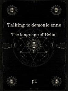Talking to demonic enns - The Language of Belial Cover