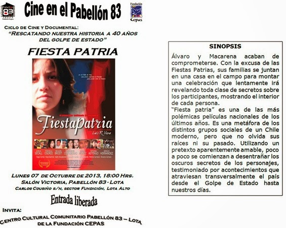 Afiche pelicula Fiesta Patria con sinopsis