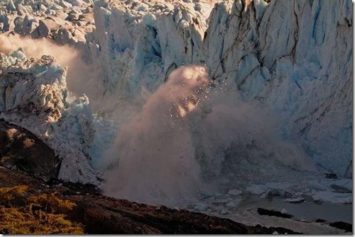 Epic glacier collapse Epic glacier collapse