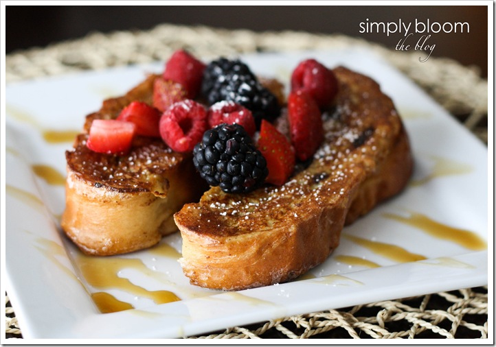Cinnamon Raisin Swirl French toast (1 of 1)
