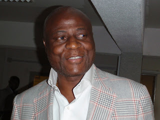 Constant Omari, président de la Fecofa, à Kinshasa en avril 2010.
