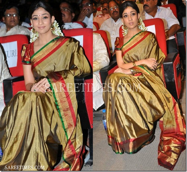 Nayanathara_Traditional_Sari