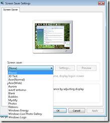 screen saver settings screen-saver-settings