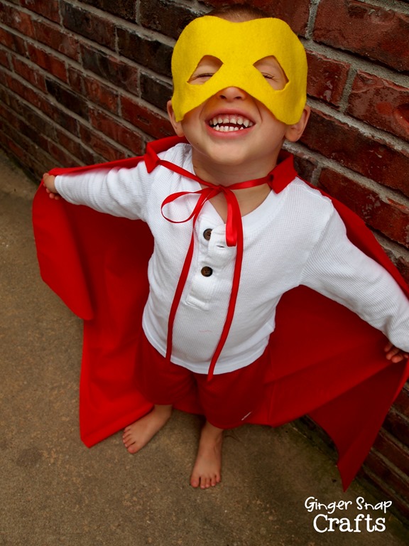 diy super hero costume for kids