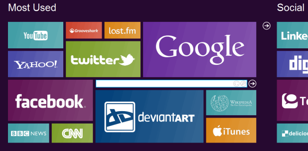 Tweak your Browsers Layout to Windows 8 Style