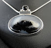 Montana Agate w/Black Onyx.....Sold