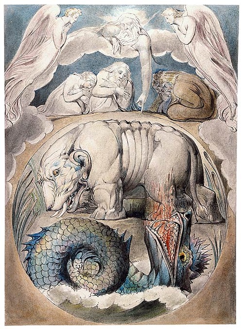 Behemoth And Leviathan By William Blake, William Blake