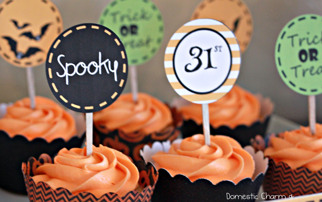 Free Halloween Party Printables by poofycheeks.com