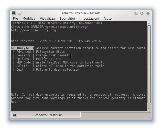 TestDisk come recuperare dati da una pendrive o hard disk - Linux Freedom