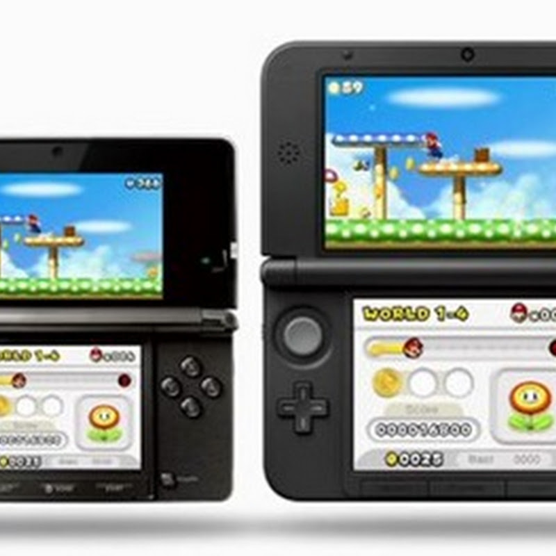 Nintendo kündigt eine neue größere 3DS an. Lernen Sie die 3DS XL kennen.