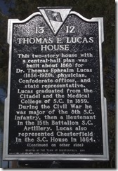Hist. Marle-Thos. F. Lucas House