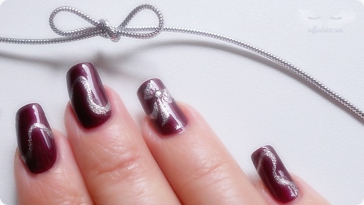 nailart - soffio di dea - soffiodidea - fiocco - nail art - 3a nailart - soffio di dea - soffiodidea - fiocco - nail art - 3a