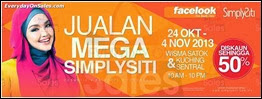 SimplySiti Beauty & Cosmetics Mega Sale 2013 Malaysia Deals Offer Shopping EverydayOnSales