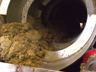 Solid Discharge from Separator (SLM)