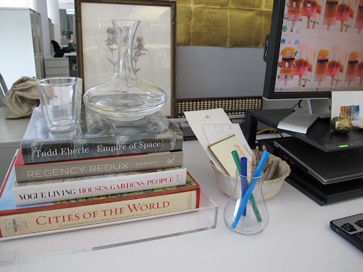 Like Kevin, I love books. I usually keep an ever-changing roster of titles on my desk (many of which get featured on the blog).