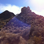 Rocks at the rest area
