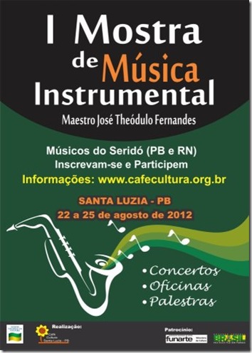 I Mostra de Música Instrumental Seridó - PB e RN