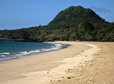 Our first landing on Nosy Mitsio, looking north at the island's peak. Madagascar6 - 075.jpg