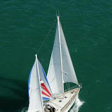 Super Maramu 2000 - Broad reach sailing with mizzen balooner Super Maramu 2000 - Broad reach sailing with mizzen balooner