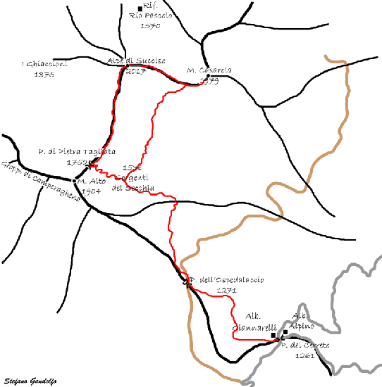 alpe_succiso_cerreto map