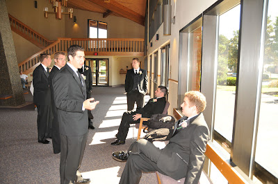 Groomsmen Hanging Out