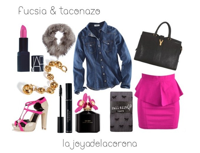 denim rosa y lacitos denim rosa y lacitos