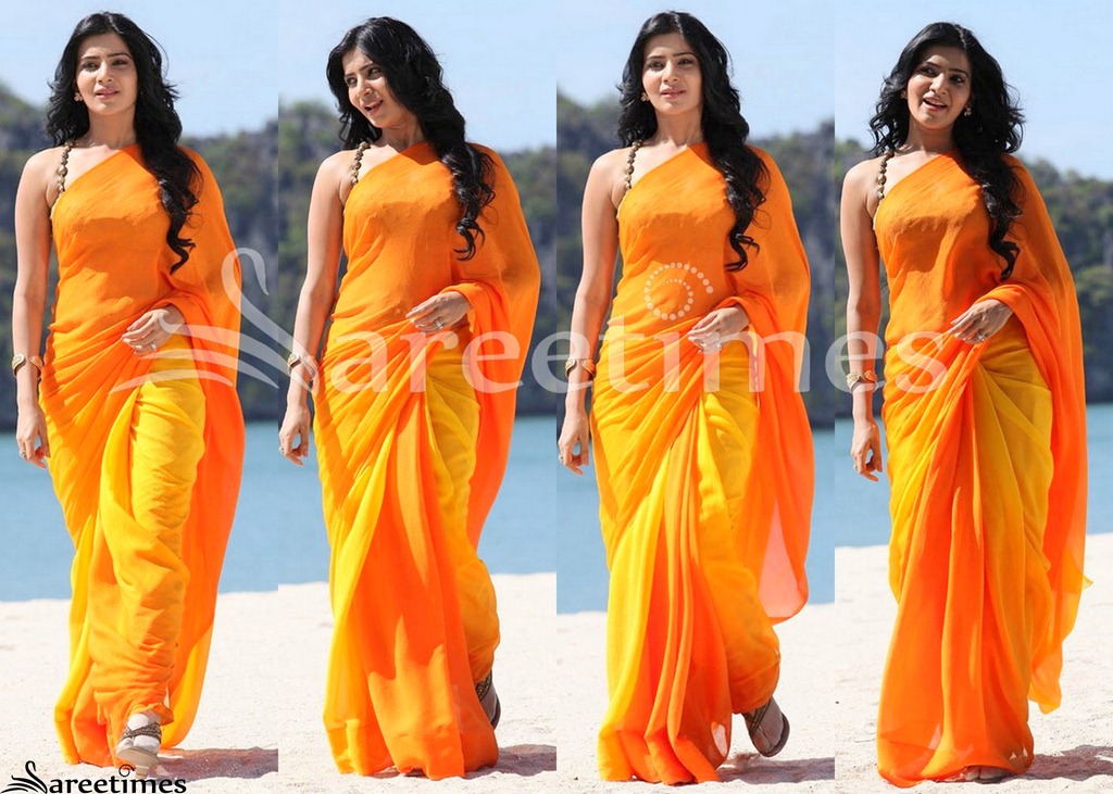 [Samantha_Orange_Plain_Sari%255B4%255D.jpg]