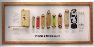 When people talk about the evolution of the skateboard it is very humbling to be mentioned in a way like this as it kept evolving!