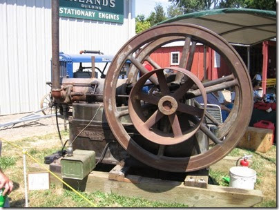 IMG_8396 Fairbanks-Morse 20-Horsepower Stationary Engine at Antique Powerland in Brooks, Oregon on August 1, 2009