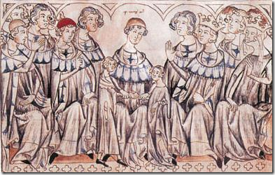 Wedding of John of Luxemburg and Elise of Premyslid in Speyer 1310