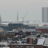 Stad in Schnee