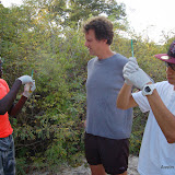 We had hoped to have a campout this night, but the rain, wind, and lightning swooped in after dark. Nonetheless, earlier in the afternoon and evening, our River Watchers from LBJ High and Eastside Memorial High had fun in the creek, tested water quality, and made a great dinner. Special thanks to the Nature Conservancy for making this possible. River Watchers at the Barton Creek Habitat Preserve - 26oct2013