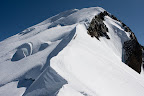 Zejscie z Mont Blanc